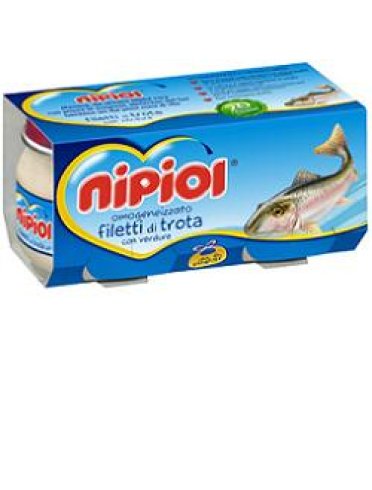 Nipiol omogeneizzato trota 2 pezzi 80 g