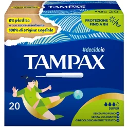 TAMPAX BLUE BOX SUPER PLUS 20 PEZZI
