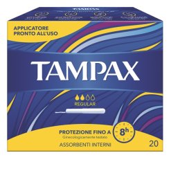 Tampax Blue Box Regular - Assorbenti Interni - 20 Pezzi