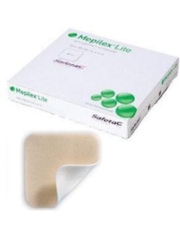 Mepilex lite medicazione in schiuma di poliuretano 10x10 cm5 pezzi