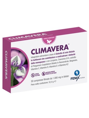 Climavera integratore menopausa 30 compresse