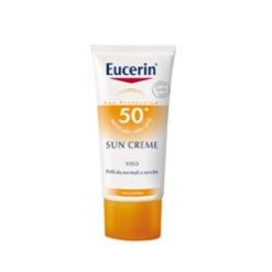 Eucerin Sun Creme - Crema Solare Viso con Protezione Molto Alta SPF 50+ - 50 ml