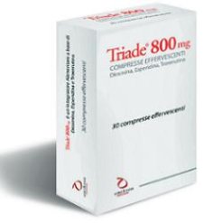 Triade 800 mg - Integratore di Diosmina per Microcircolo - 30 Compresse Effervescenti
