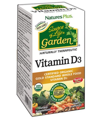 Source of life garden vitamina d3 5000 60 capsule