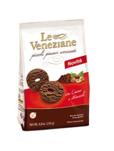 Le veneziane biscotti cacao/nocciola 250 g