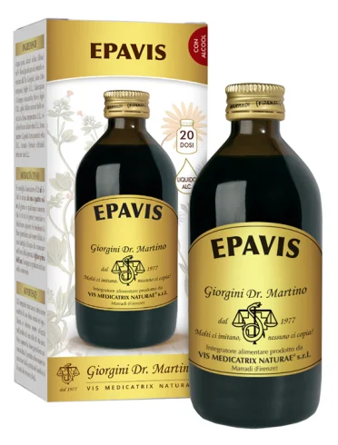 Epavis liquido - integratore depurativo - 200 ml Epavis liquido - integratore depurativo - 200 ml