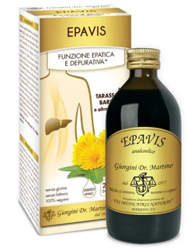 Epavis liquido analcolico - integratore depurativo - 200 ml Epavis liquido analcolico - integratore depurativo - 200 ml
