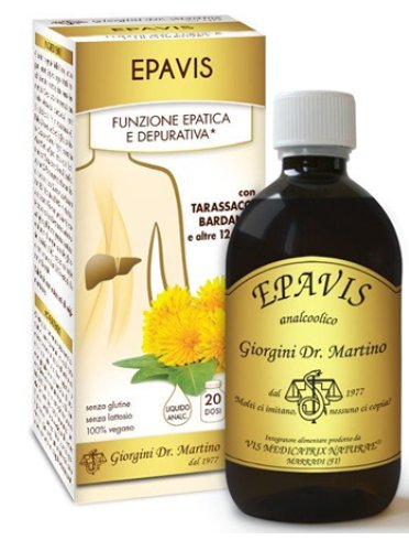 Epavis liquido analcolico - integratore depurativo - 500 ml