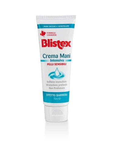 Blistex crema mani intensiva pelli sensibili tubo 75ml*