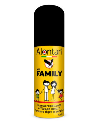 Alontan neo family spray con icaridina antizanzare 75 ml