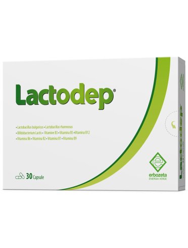 Lactodep - integratore di fermenti lattici - 30 capsule