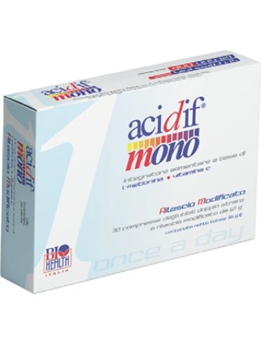 Acidif mono - integratore per il benessere delle vie urinarie - 30 compresse