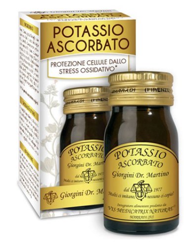 Potassio ascorbato - integratore per stanchezza e affaticamento - 60 pastiglie