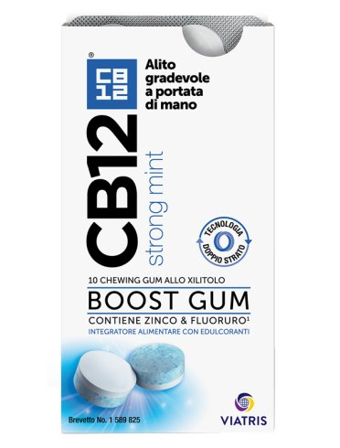 Cb12 boost - gomma masticabile per alito cattivo - 10 gomme