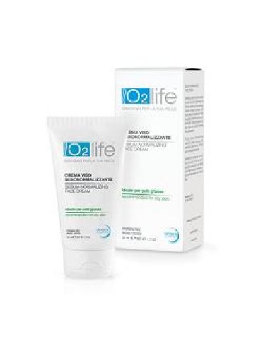 O2life crema viso sebonormalizzante 50 ml