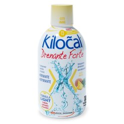 Kilocal Drenante Forte - Integartore Drenante Gusto Ananas - 500 ml