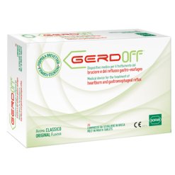 Gerdoff - Trattamento del Reflusso Gastroesofageo e Acidità - 20 Compresse