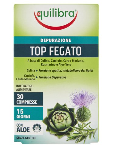 Top fegato integratore depurativo 30 compresse