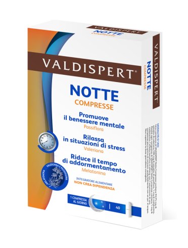 Valdispert notte 1mg di melatonina 40 compresse