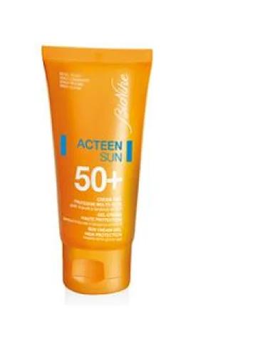 Bionike acteen sun crema-gel 50+ per pelli a tendenza acneica tubo 50 ml Bionike acteen sun crema-gel 50+ per pelli a tendenza acneica tubo 50 ml