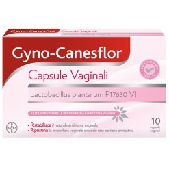 Gyno-Canesflor - Integratore per l'Equilibrio della Flora Vaginale - 10 Capsule