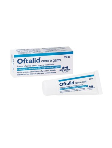 Oftalid pomata oftalmico uso veterinario 20 ml