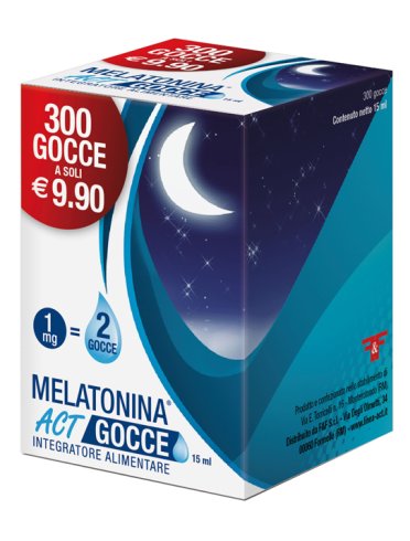 Melatonina act gocce 15 ml
