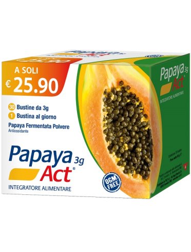 Papaya act 3g integratore difese immunitarie 30 bustine