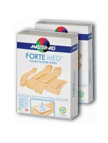 Cerotto master-aid forte med 5 formati 40 pezzi