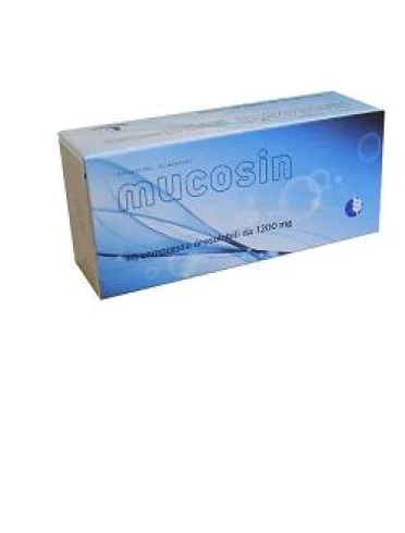 Mucosin 40 compresse orosolubili 1200 mg Mucosin 40 compresse orosolubili 1200 mg