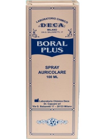 Boral plus spray igiene auricolare 100 ml