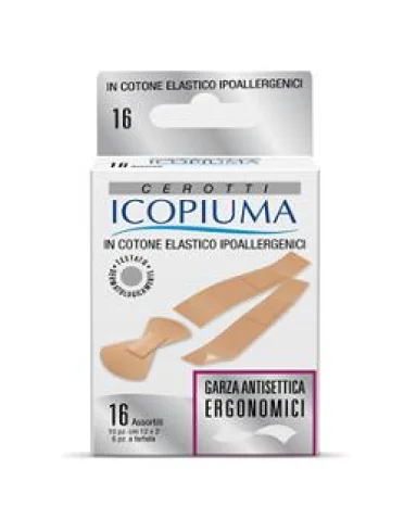 Cerotto icopiuma elastico ergonomico 16 pezzi Cerotto icopiuma elastico ergonomico 16 pezzi