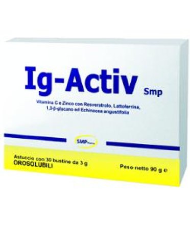 Ig-activ smp integratore difese immunitarie 30 bustine