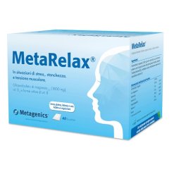 MetaRelax - Integratore per Favorire il Sonno - 40 Bustine