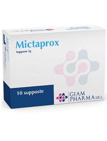 Mictaprox 10 supposte 2 g