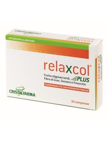 Relaxcol plus - integratore per la funzionalità gastrointestinale - 30 compresse