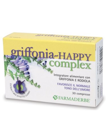 Griffonia happy complex integratore tono dell'umore 30 compresse