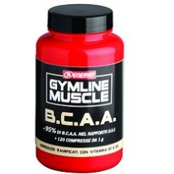 Enervit Gymline Muscle BCAA 95% - Integratore di Aminoacidi - 120 Compresse