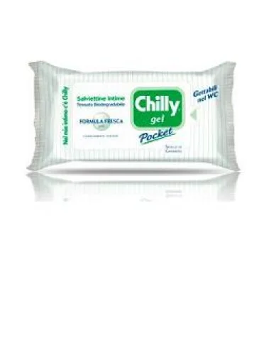 Chilly salviette intime bio gel 12 salviette Chilly salviette intime bio gel 12 salviette