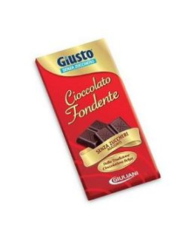 Giusto senza zucchero tavolette cacao fondente 85 g