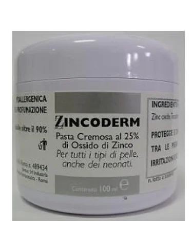 Zincoderm pasta cremosa 100ml Zincoderm pasta cremosa 100ml