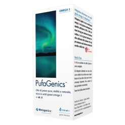 Pufagenics Liquid Limone - Integratore di Omega 3 per il Benessere Cardiovascolare - 210 ml