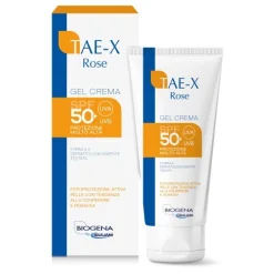 Biogena Tae-X Rose - Crema Fotoprotettore per Couperose e Rosacea - 60 ml