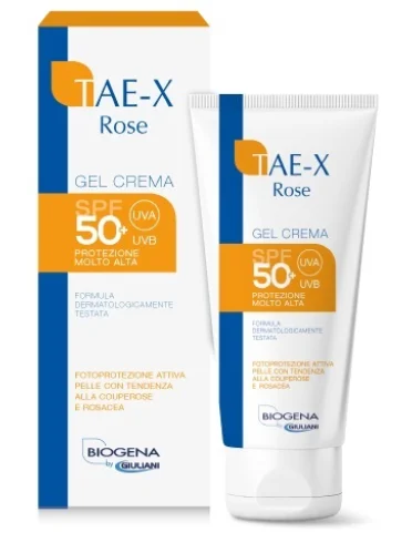 Biogena tae-x rose - crema fotoprotettore per couperose e rosacea - 60 ml Biogena tae-x rose - crema fotoprotettore per couperose e rosacea - 60 ml