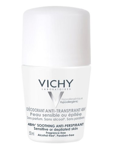 Vichy - deodorante pelle sensibile 24h roll-on - 50 ml