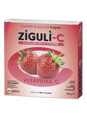 Ziguli c fragola 40 confetti 24 g