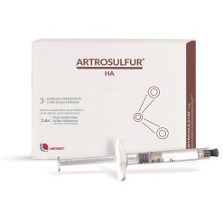 Artrosulfur HA - Siringa Intra-Articolare con Acido Ialuronico - 3 Siringhe