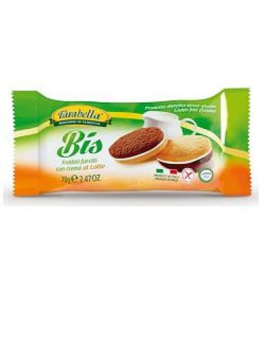 Farabella bis biscotti con crema al latte 70 g