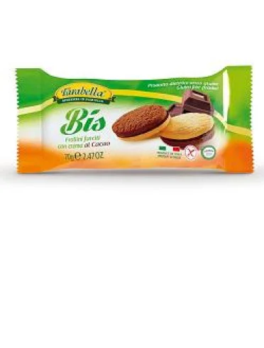 Farabella bis biscotti con crema al cacao 70 g Farabella bis biscotti con crema al cacao 70 g
