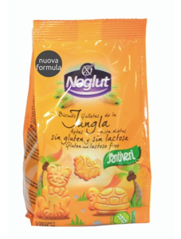 Noglut intollerance biscotti della giungla senza glutine busta 100 g